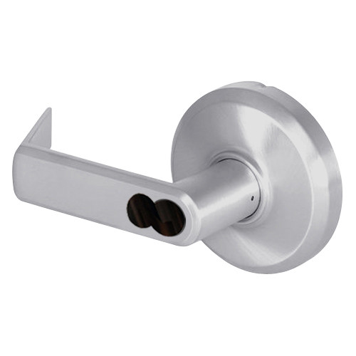 QCL261E626NR4118FBF Stanley QCL200 Series Ansi Strike Best "F" Classroom Lock with Sierra Lever Prepped with SFIC Core in Satin Chrome Finish