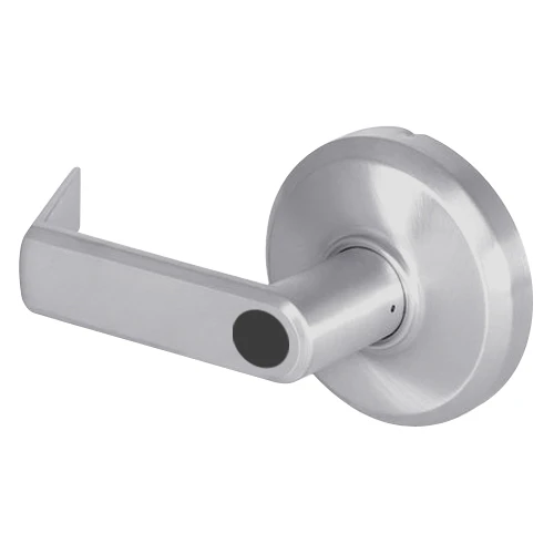 QCL254E626S8FLRSC Stanley QCL200 Series Ansi Strike Schlage "C" Corridor Lock with Sierra Lever in Satin Chrome Finish