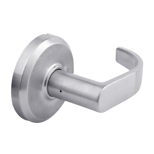 QCL230M626NR4FLS Stanley QCL200 Series Cylindrical Passage Lock with Summit Lever in Satin Chrome Finish