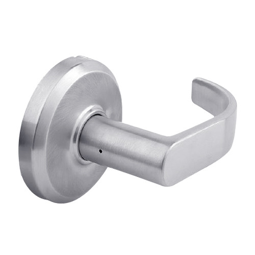 QCL230M626NR8NOS Stanley QCL200 Series Cylindrical Passage Lock with Summit Lever in Satin Chrome Finish