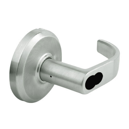 QCL251M619NS8FLRBF Stanley QCL200 Series Ansi Strike Best "F" Entrance/Office Lock with Summit Lever Prepped for SFIC in Satin Nickel Finish