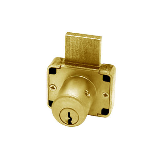 Olympus 600DW-KA4T2-US4-7/8 Deadbolt Locks in Satin Brass Finish