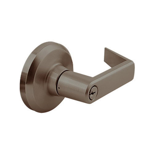 QCL150E613FS4118FSC Stanley QCL100 Series Schlage C Keyway Cylindrical Entrance Lock with Sierra Lever in Oil Rubbed Bronze Finish