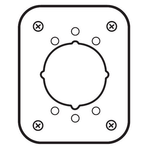 RP13545-2-609 Don Jo Remodeler Plate for Lever in Antique Brass Finish