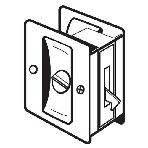 PDL-101-613 Don Jo Privacy Pocket Door Lock