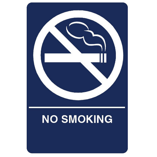 HS-9070-22 Don Jo ADA Sign in Blue Color