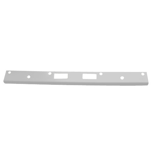 FL-212W4-SL Don Jo 12" Security Strike Plate in Silver Coated Finish