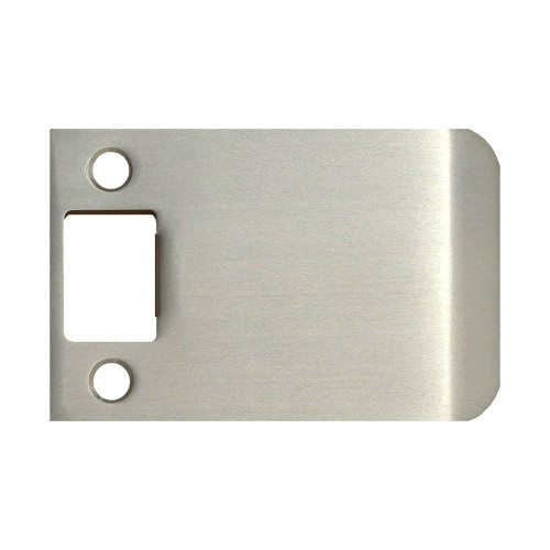 Don Jo EL-103-619 2-1/4" x 3" Extended Lip Strike in Clear Satin Nickel