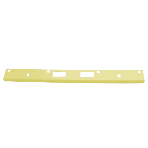 AST-21342-BP Don Jo 18" Security Strike Plate in Brass Plated Finish