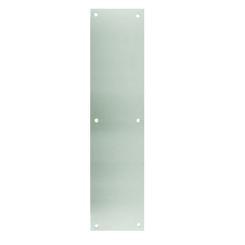 71-626 Don Jo 0.50 Push Plate in Satin Chrome Finish