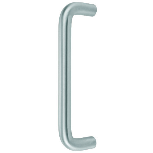 21-628 Don Jo 1" Round Door Pull in Satin Aluminum Finish