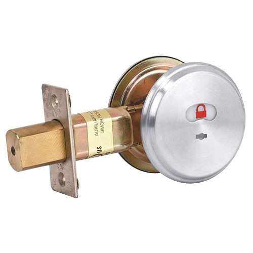 QDB285-625-6A-FLR Stanley QDB200 Series Indicator Standard Duty Auxiliary Deadbolt Lock in Bright Chrome Finish