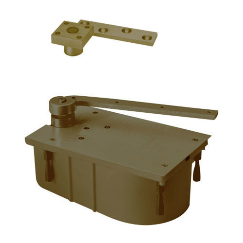 427-95N-LCC-LH-613 Rixson 427 Series Heavy Duty 3/4" Offset Hung Floor Closer in Oil Rubbed Bronze Finish