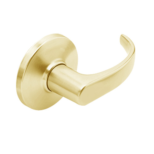 9K30Q14DS3605 Best 9K Series Exit Heavy Duty Cylindrical Lever Locks in Bright Brass