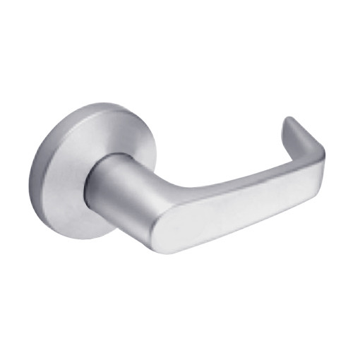 9K30Q15KSTK626 Best 9K Series Exit Heavy Duty Cylindrical Lever Locks with Contour Angle with Return Lever Design in Satin Chrome