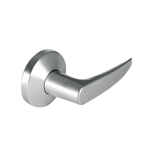 9K30Y16KS3619 Best 9K Series Exit Heavy Duty Cylindrical Lever Locks with Curved Without Return Lever Design in Satin Nickel