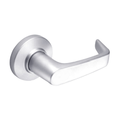 9K40Y15CS3625 Best 9K Series Exit Heavy Duty Cylindrical Lever Locks with Contour Angle with Return Lever Design in Bright Chrome