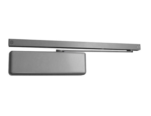 4014T-H-BUMPER-RH-US26D LCN Door Closer Hold Open Track with Bumper in Satin Chrome Finish