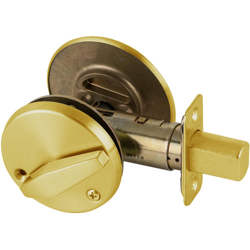 B571-626 Schlage Door Bolt with Occupancy Indicator in Satin