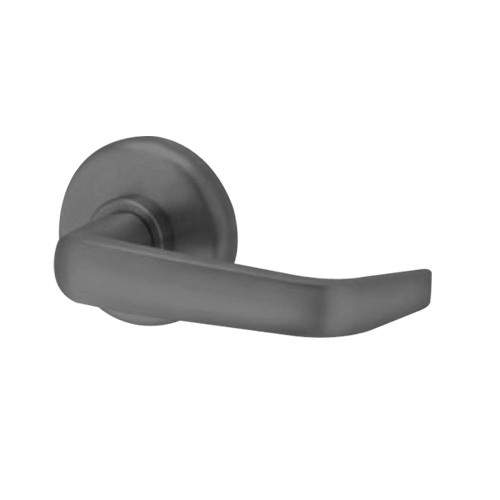 45H7AB15S622 Best 40H Series Office with Deadbolt Heavy Duty Mortise Lever Lock with Contour with Angle Return Style in Black