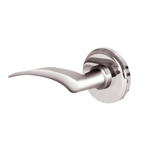 45H7TA17LR629 Best 40H Series Dormitory with Deadbolt Heavy Duty Mortise Lever Lock with Gull Wing LH in Bright Stainless Steel