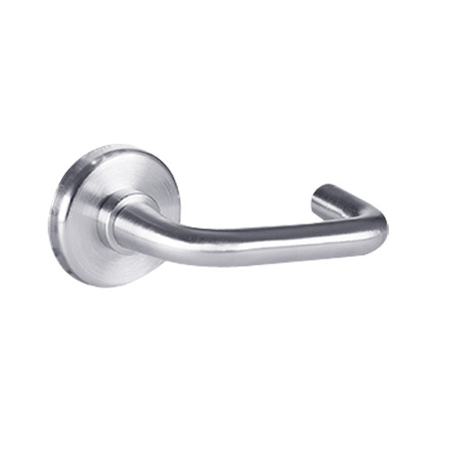 45H7INL3H626 Best 40H Series Intruder without Deadbolt Heavy Duty Mortise Lever Lock with Solid Tube Return Style in Satin Chrome
