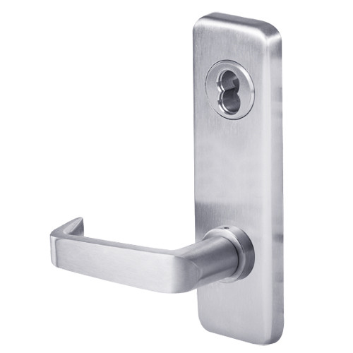 45H7RHB15J625 Best 40H Series Classroom Holdback Heavy Duty Mortise Lever Lock with Contour with Angle Return Style in Bright Chrome