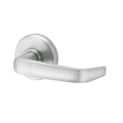 45H0LT15S619 Best 40H Series Privacy Heavy Duty Mortise Lever Lock with Contour with Angle Return Style in Satin Nickel
