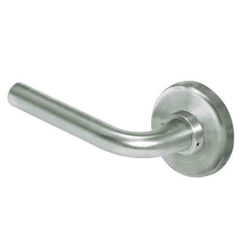 45H0L12H619 Best 40H Series Privacy with Deadbolt Heavy Duty Mortise Lever Lock with Solid Tube with No Return in Satin Nickel