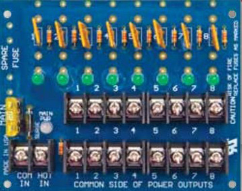 PDB-8C1 Securitron Power Distribution Board Circuit