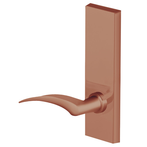 45H0LT17RM690 Best 40H Series Privacy Heavy Duty Mortise Lever Lock with Gull Wing RH in Dark Bronze