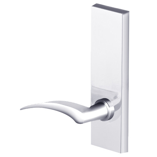 45H0LB17LM625 Best 40H Series Privacy with Deadbolt Heavy Duty Mortise Lever Lock with Gull Wing LH in Bright Chrome