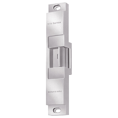 6112-DS-12VDC-US32 Von Duprin Electric Strike in Bright Stainless Steel Finish 6112-DS-12VDC-US32 Von Duprin Electric Strike in Bright Stainless Steel Finish