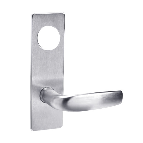 ML2092-CSN-625-M31 Corbin Russwin ML2000 Series Mortise Security Institution or Utility Trim Pack with Citation Lever with Deadbolt in Bright Chrome