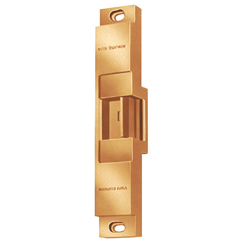 6112-DS-LC-24VDC-US10 Von Duprin Electric Strike in Satin Bronze Finish