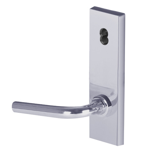 45H7HJ12N626 Best 40H Series Hotel with Deadbolt Heavy Duty Mortise Lever Lock with Solid Tube with No Return in Satin Chrome