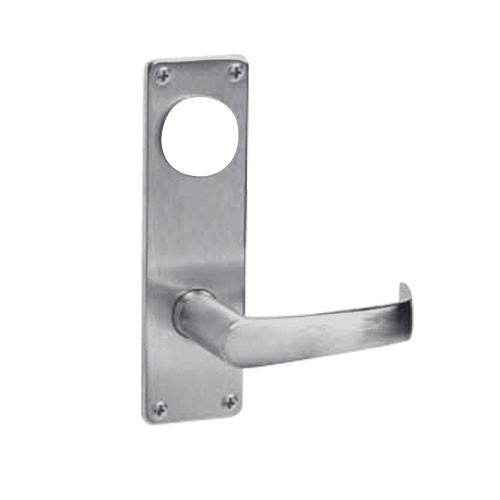 ML2075-NSN-626-M31 Corbin Russwin ML2000 Series Mortise Entrance or Office Security Trim Pack with Newport Lever and Deadbolt in Satin Chrome
