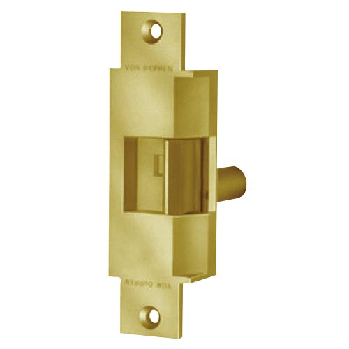 6223-FS-DS-LC-12VDC-US4 Von Duprin Electric Strike in Satin Brass Finish