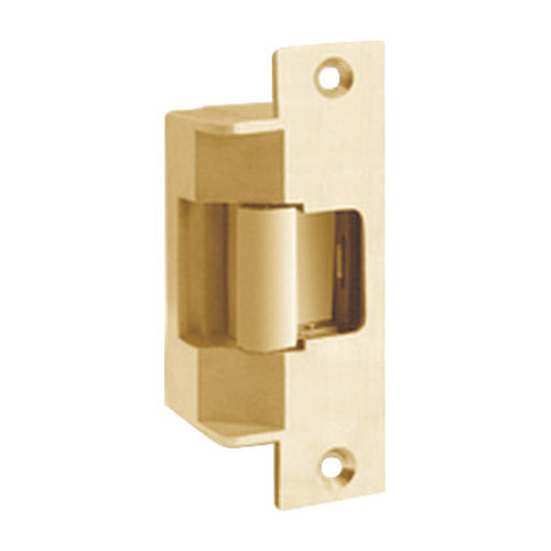 7501-12-606-LBM Hes Electric Strike in Satin Brass Finish 7501-12-606-LBM Hes Electric Strike in Satin Brass Finish