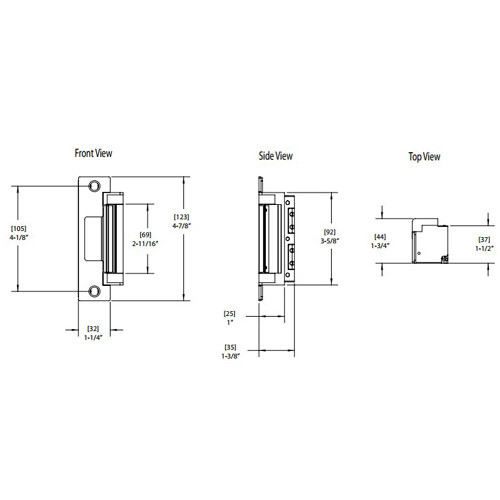 4500C-612 Hes Electric Strike