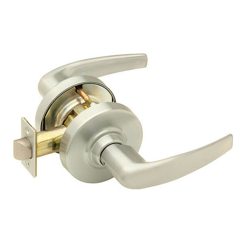 ALX10-ATH-619 Schlage Athens Cylindrical Lock in Satin Nickel