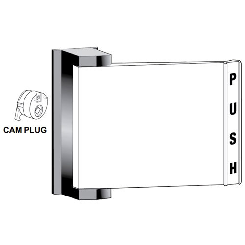 4590-01-02-335 Adams Rite Deadlatch Paddle