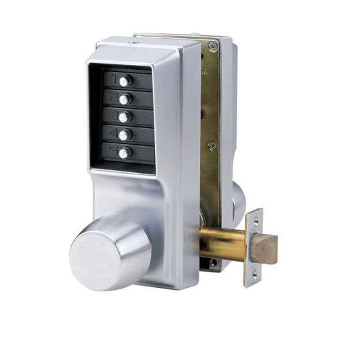 EE1011/EE1011-26D-41 Cylindrical Knob Lock, Combination Entry Only, Combination Exit Only