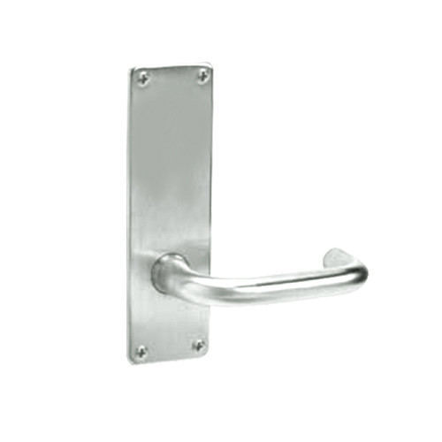 ML2051-LSN-618-LC Corbin Russwin ML2000 Series Mortise Office Locksets with Lustra Lever in Bright Nickel