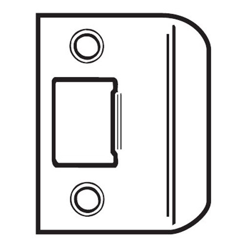 ST-214-619 Don Jo Replacement strike in Satin Nickel Finish