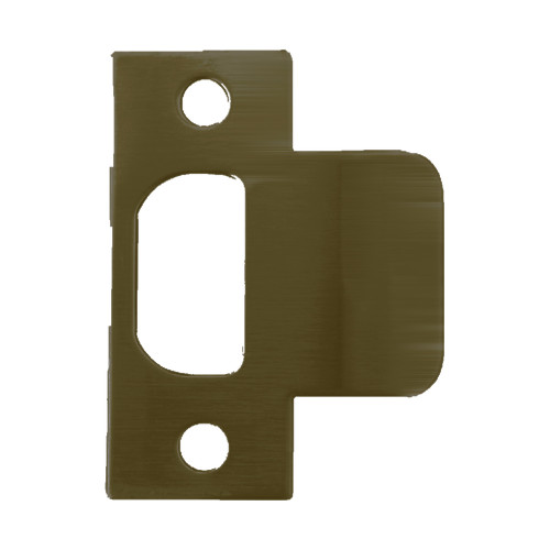 Don Jo ETS-115-609 2-3/4" x 1-1/2" Extended Lip T-Strike in Antique Brass