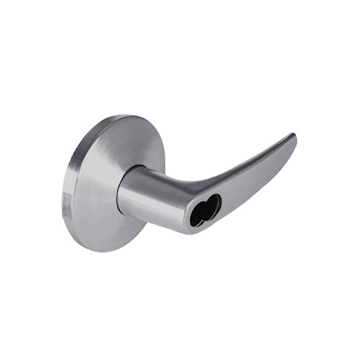 9K57A16LS3626LM Best 9K Series Dormitory or Storeroom Cylindrical Lever Locks with Curved without Return Lever Design Accept 7 Pin Best Core in Satin Chrome