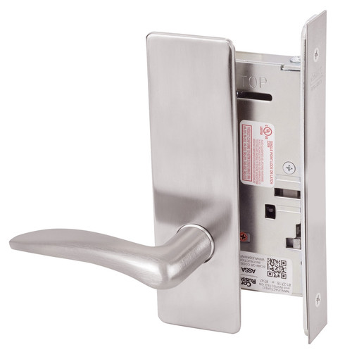 ML2020-DSM-630-RH Corbin Russwin ML2000 Series Mortise Privacy Locksets with Drike Lever in Satin Stainless