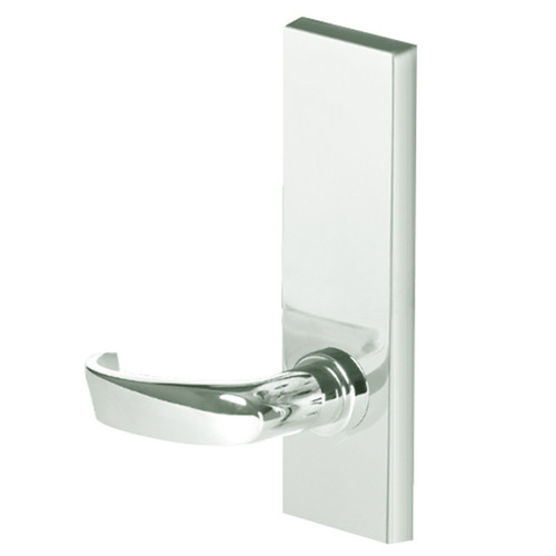 45H0LT14M618VIT Best 40H Series Privacy Heavy Duty Mortise Lever Lock with Curved with Return Style in Bright Nickel