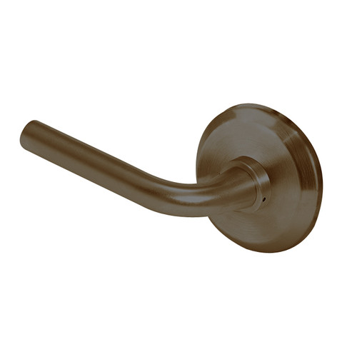 45HW7TWEU12S613RQE Best 40HW series Double Key Deadbolt Fail Secure Electromechanical Mortise Lever Lock with Solid Tube w/ No Return Style in Oil Rubbed Bronze